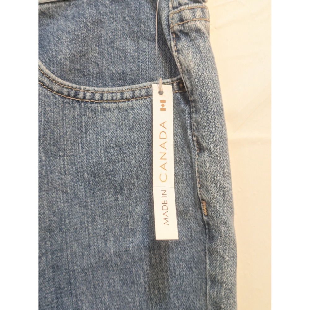 Denver Hayes Jeans Women's 12x32 Blue Straight Leg Classic Denim Canada - Picture 12 of 14